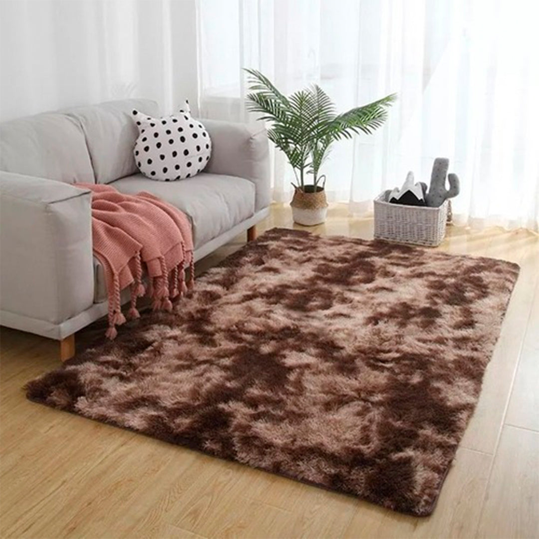 Alfombra peludas para living
