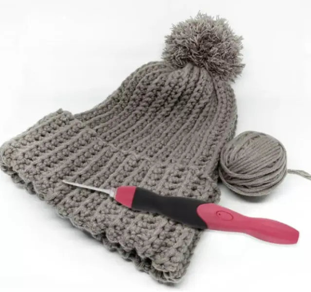 Set De Crochet Con Luz Led+ Curso Gratis🎁